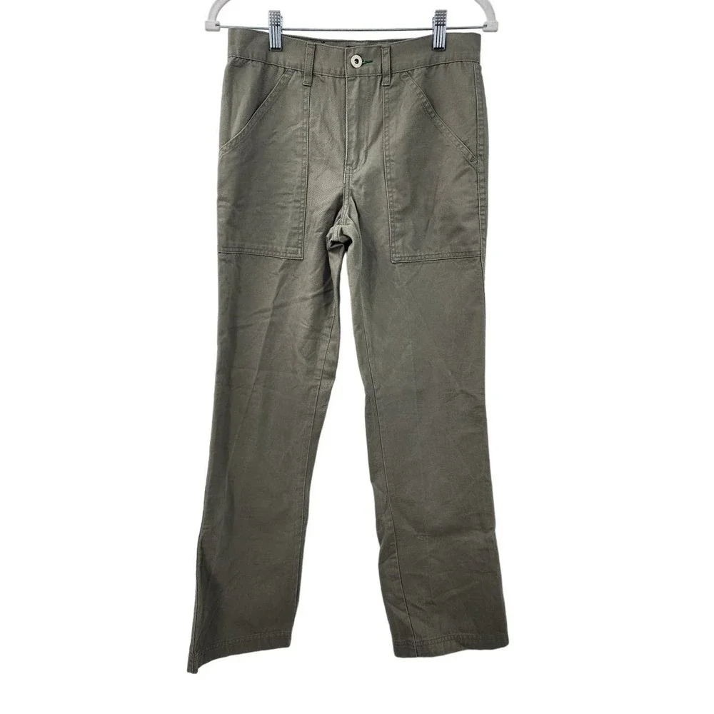 Vintage 90's Y2K‎ Tommy Hilfiger Tommy Jeans Straight Bootcut Green Size 7